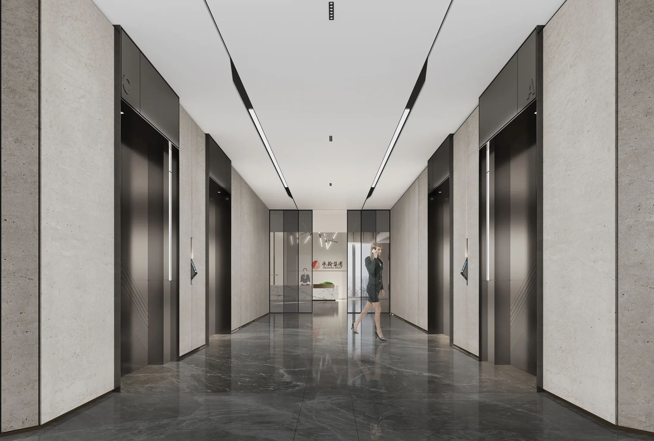 Cheng Han Group Headquarters — interior view 3